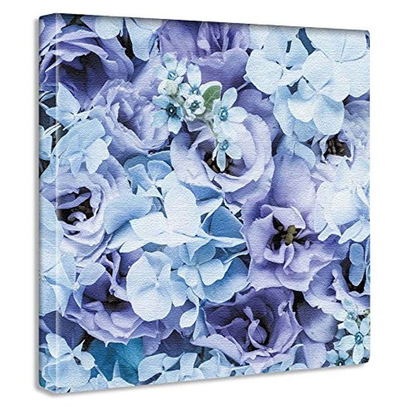 注目ショップ ブランドのギフト 花 パープル アートパネル 15cm Sサイズ 日本製 ポスター おしゃれ インテリア 模様替え リビング 内装 ブルー 植物 Cisama Sc Gov Br
