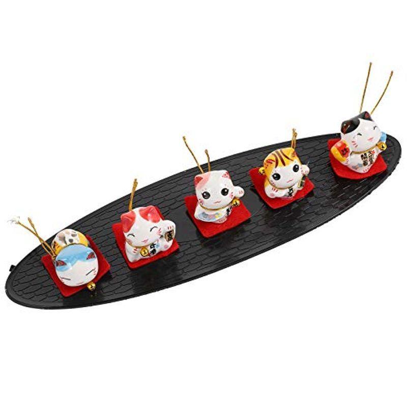 30 Off Bestoyard 置物 招き猫 癒し置物 車 飾り インテリア ミニ 猫の置物 幸運 開店祝い 贈り物 かわいい 新年の休日の装飾 新年ギ Fundaterapia Com