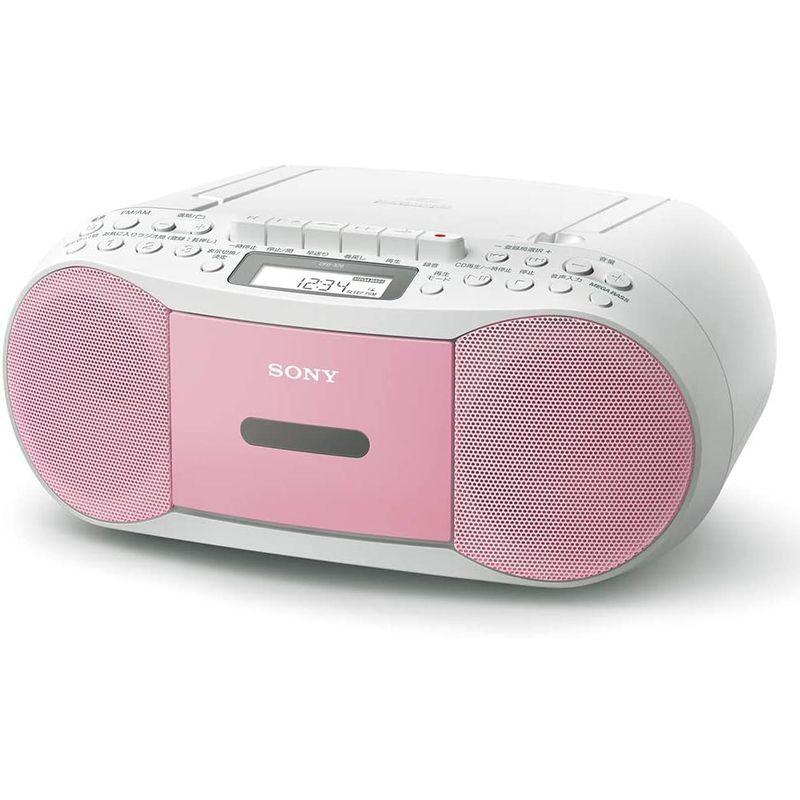 ソニー CDラジカセ レコーダー CFD-S70 : FM/AM/ワイドFM対応 録音可能 ピンク CFD-S70 P｜pink-store｜06