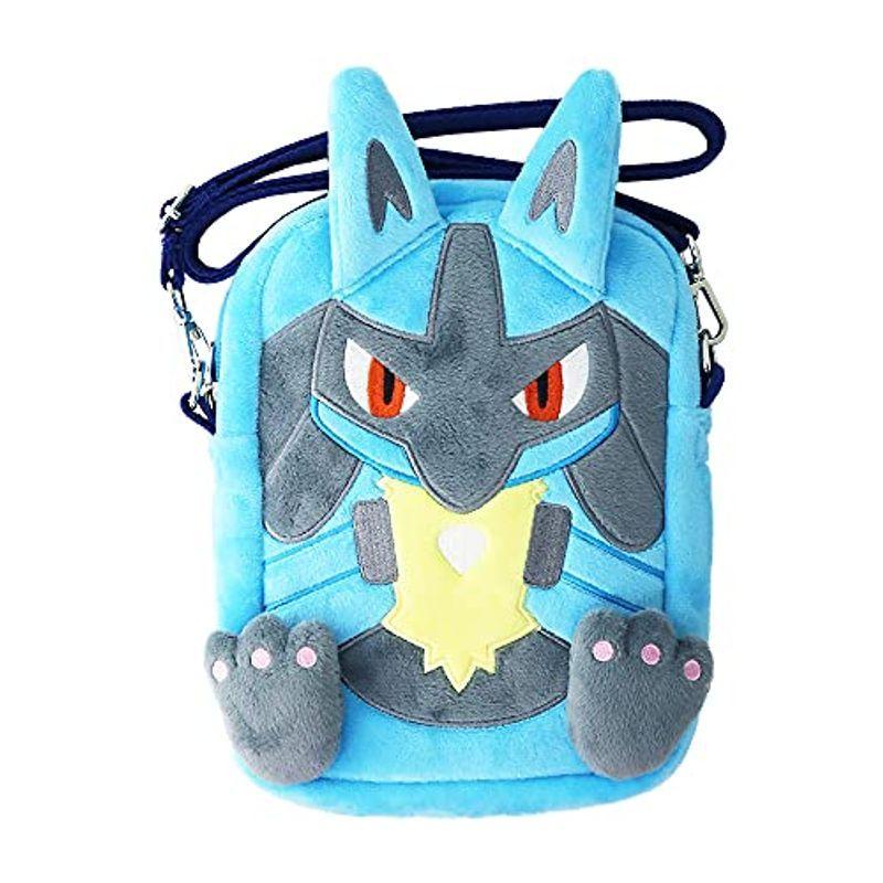 ルカリオ ぬいぐるみポシェット ポケモン グッズ ポケットモンスター ショルダーバッグ バッグ リュック New Hygienely Com