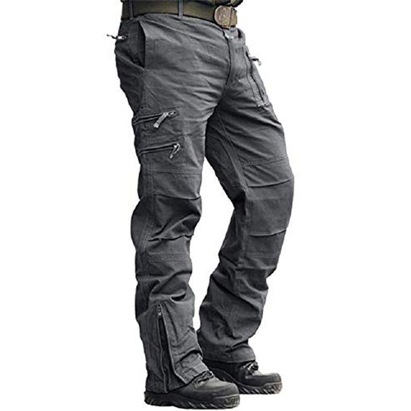 Tacvasen アウドトアウェア メンズ 作業用 サバゲー 春服 ストレート 釣りウェア 裾ジップ スキーパンツ 耐磨耗 ミリタリー グレ Pink Store 通販 Yahoo ショッピング