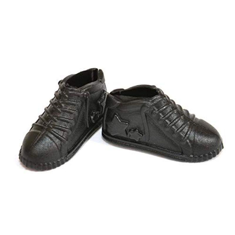 ドール用 靴 サイド 星デザイン スニーカー 8 3 ブラック 1ペア ハイカット シューズ ドール ハンドメイド 着せ替え パーツ カ 011 Pink Store 通販 Yahoo ショッピング