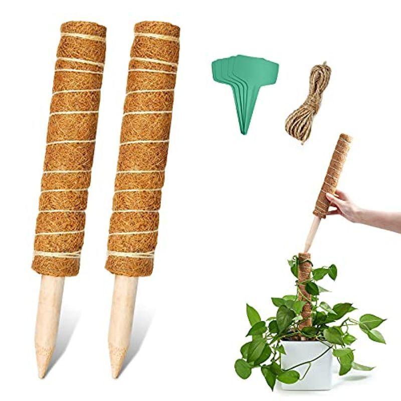 園芸支柱 観葉支柱 植物支柱 つる性植物 観葉植物 ココナッツ支柱 植物ラベル 植物ネクタイ 植物サポート フラワースタンド 花支え 支柱棚 Pink Store 通販 Yahoo ショッピング