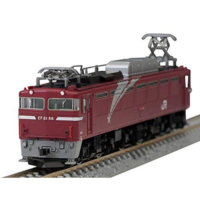 TOMIX Nゲージ EF81形 至高 北斗星色 期間限定特別価格 鉄道模型 7126 電気機関車 Hゴムグレー