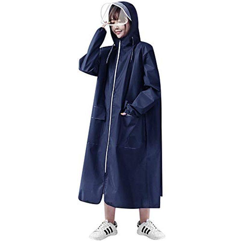 レインコート レディース 二重つば Chortau ポケットあり おしゃれ 梅雨対 メンズ ロップあり かっぱ 限定販売 レインウェア レイン ポンチョ