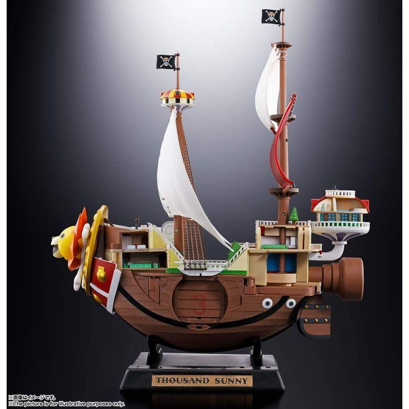 超合金 One Piece サウザンド サニー号 約380mm Abs Pvc ダイキャスト 塗装済み可動フィギュア 18 237 90 140 Nip Io