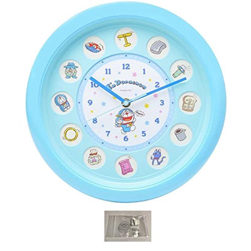ドラえもん 掛け時計 丸窓 壁掛け時計 ウォール クロック 連続秒針 サンリオ I M Doraemon ブルー 当店オリジナルロゴ入りフッ Pink Store 通販 Yahoo ショッピング