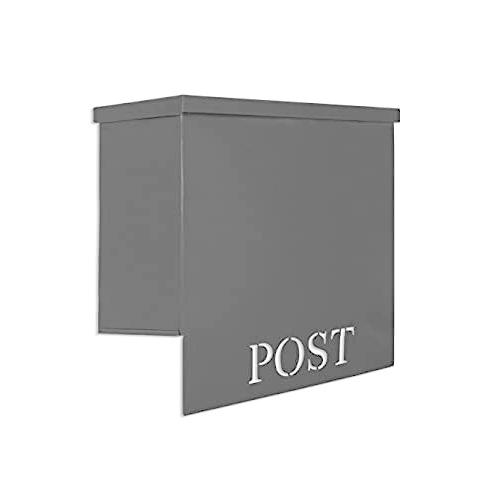 NACH UH-1000BLK-A Stanley Mailbox, Black