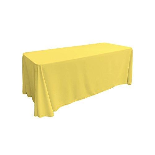 注目ショップ LA Wrinkl and Stain Tablecloth, Rectangular Washable Poplin Polyester Linen テーブルクロス