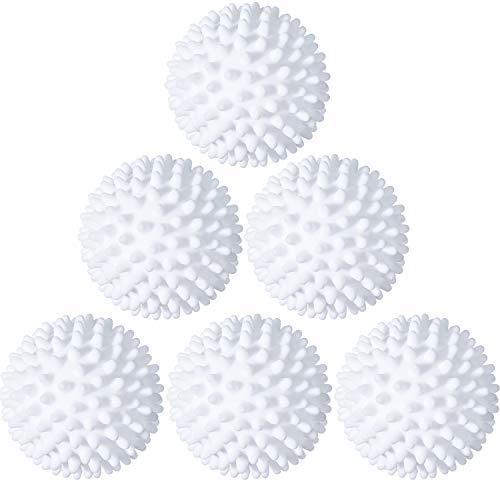 6 Pieces Laundry リアル Will Drying Balls Reusable Dryer 激安超安値 Dry Replace
