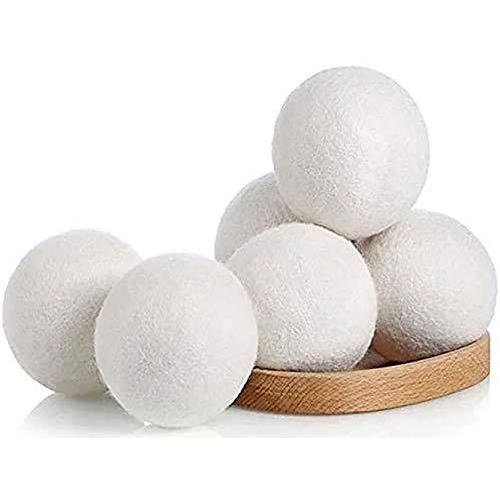 VIWOW Wool Dryer Balls 6 Pack XL Natural Softener Fabric Reusable 2022A W新作送料無料 独特の素材 Reduces