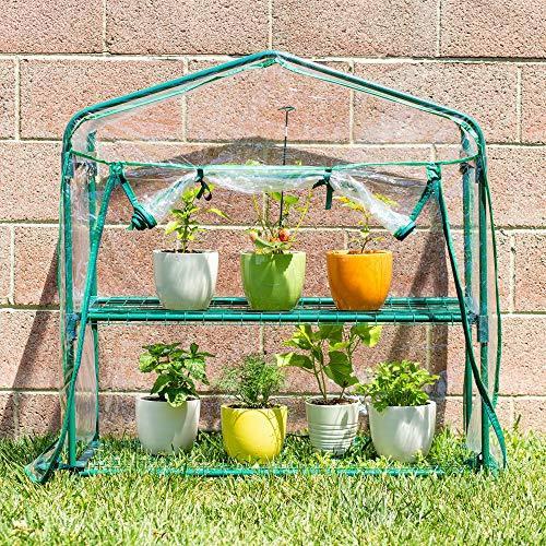 Educational Insights GreenThumb Greenhouse With Vinyl Cover, Perfect For Cl