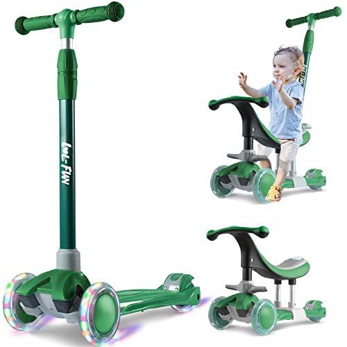 新品即決 3-5 Ages Kids for Scooter LOL-FUN Suitable Gift Girl Boy Old Year 2 for Toy スポーツ玩具