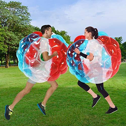 SUNSHINE-MALL 2 pc Bumper Sumo Ball for Kids, Bubble Bounce Ball for Kids,  Kids Sumo Balls, Lawn Game Ball for Child Outdoor Team Gaming Play for 3-12