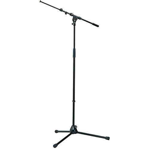 K  M Microphone Stand with Telescopic Boom Arm by K  M