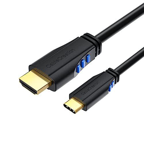 CableCreation USB C - HDMIケーブル 16フィート USB Type C - HDMIケーブル 4K MacBook Pro