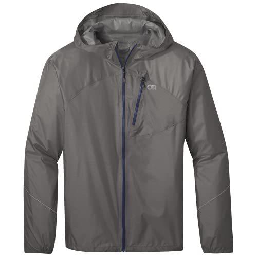 Outdoor　Research　Men　s　Helium　Weatherproof　Breathable　Rain　Jacket　Jacket