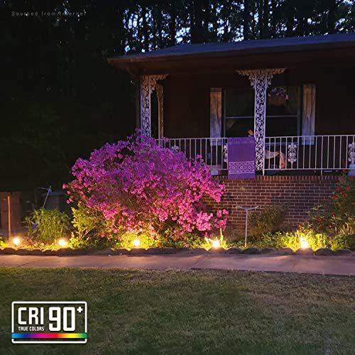 LEONLITE 12-Pack LED Landscape Pathway Light, 3W (18W Eqv.), AC/DC 12V Low｜pinkcarat｜02