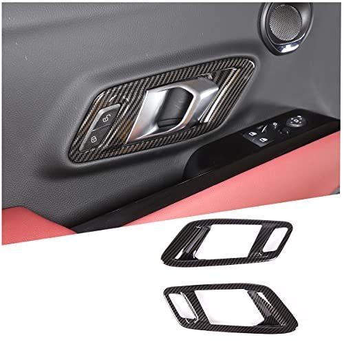 Fit for Toyota Supra GR A90 A91 MK5 2019-2022 Inner Door Handle Frame， ABS