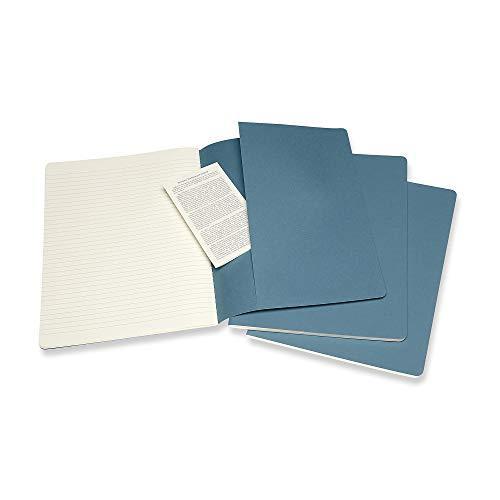 Moleskine Cahier Journal, Extra Large, Ruled, Brisk Blue (7.5 x 9.75)｜pinkcarat｜04