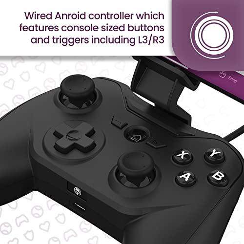 Rotor RIOT Wired Game Controller RR1825A USB Type-C接続 有線 ゲームコントローラー ブラック｜pinkcarat｜04