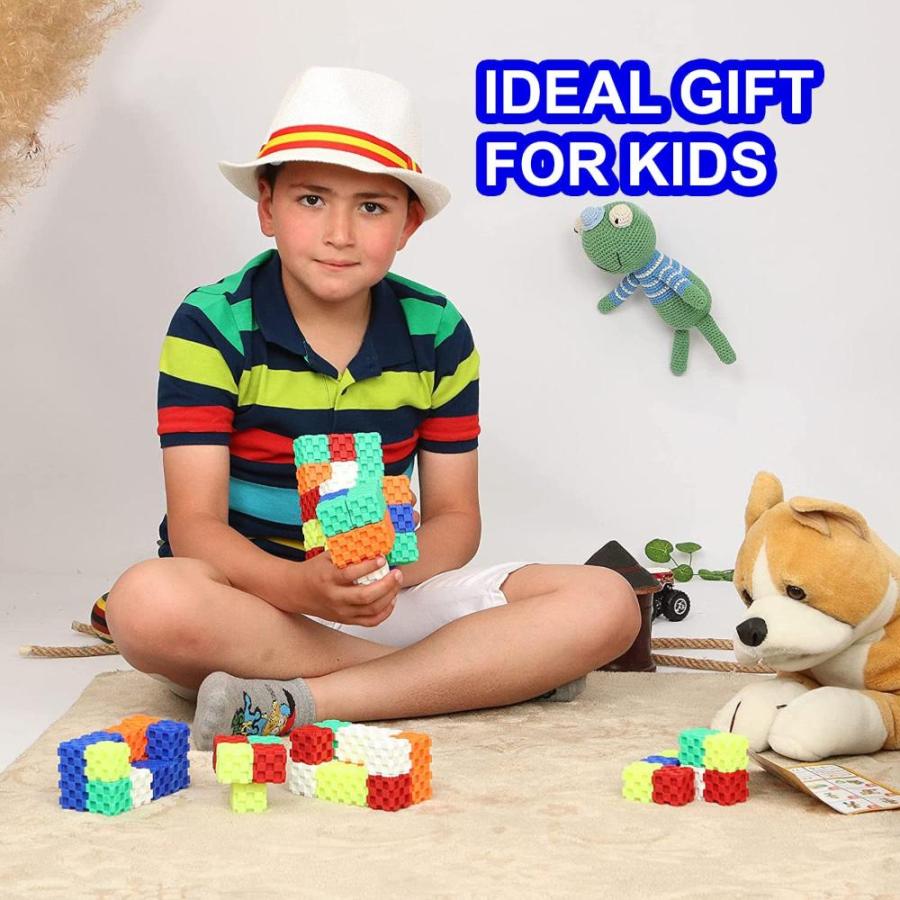 レインボーシックス K?p-Tak Building Blocks for Kids-36Pcs Building Toys Set for Ages 3 and Up-