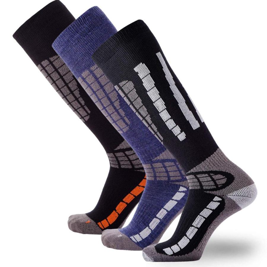 スキーソックス ? 最高の軽量暖かいスキーソックス。