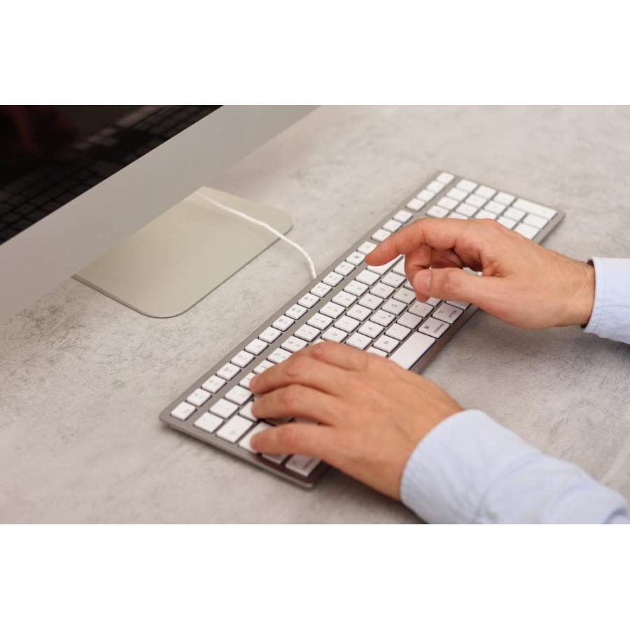 品質一番の Cherry KC 6000 C スリムキーボード、Mac配列搭載。シザーテックタイピングでほぼサイレント。マジックキーボードの代用品。USB-C有線