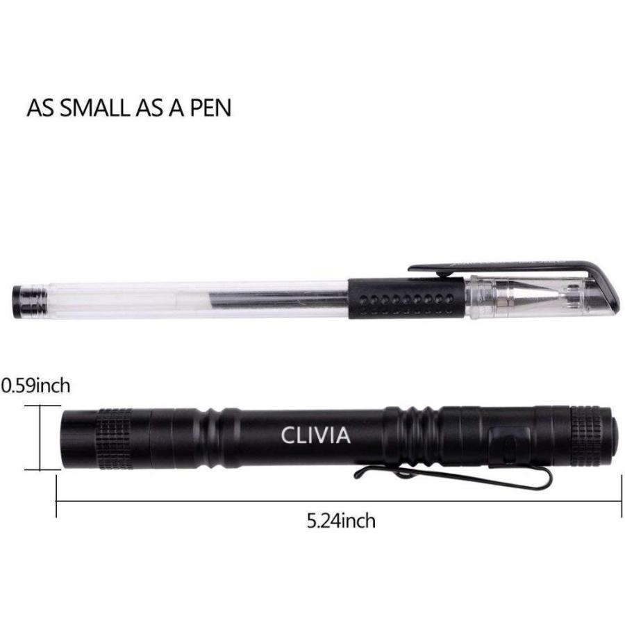 UV Mini LED 395 nM Flashlight Ultraviolet Handheld Pen Light Tactical Pocke｜pinkcarat｜03