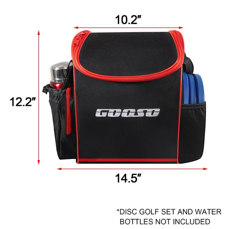 ディスクゴルフセット バッグ付き - フライングディスクゴルフディスク