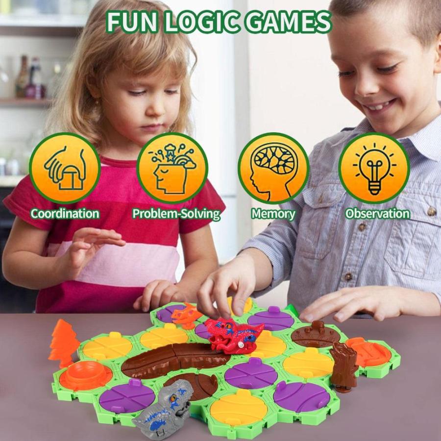 Logical Road Builder Blocks Puzzle Game, Fun Route Building Toys with Wind-｜pinkcarat｜05