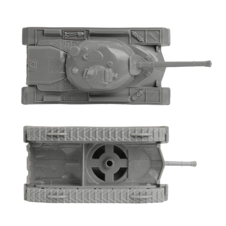TimMee Toy Tanks for Plastic Army Men - Gray WW2 3pc - Made in USA｜pinkcarat｜04