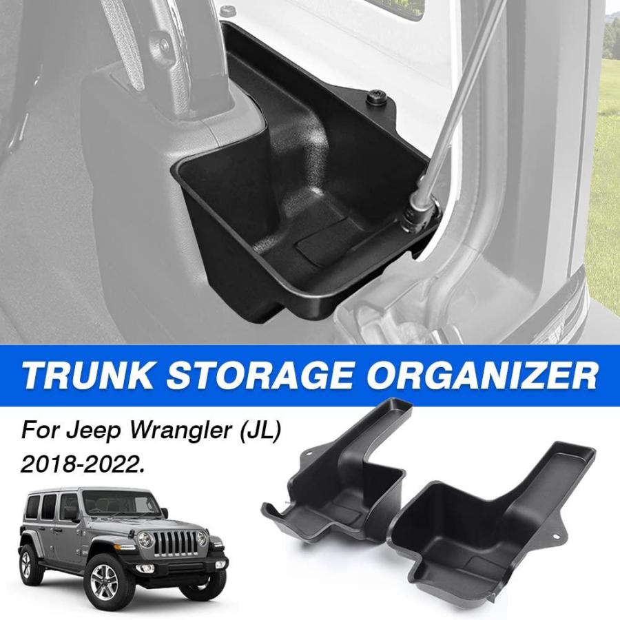 Autorder　Custom　Fit　for　Jeep　Trunk　Organizer　Storage　Wrangler　JL　2018-2021