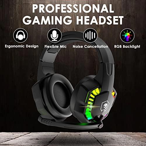 特価 60% Gaming Keyboard Honeycomb Mouse and RGB Headset Combo with Rainbow Back