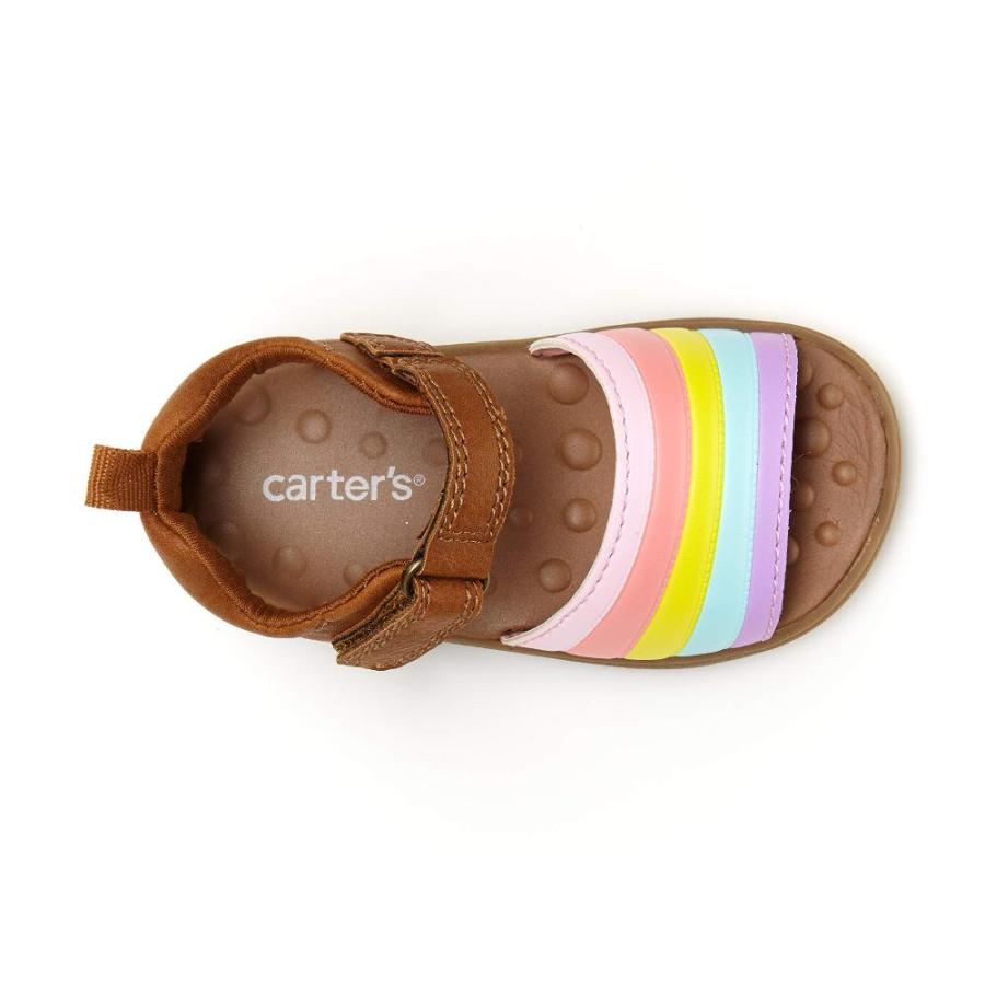 Carter s Every Step Girls Harlee Sandal, Multi, 6 Toddler - ベビー