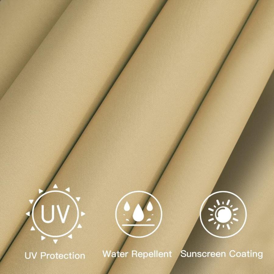 総合1位受賞 SALE開催中 Sunnyglade 7.5Ft 6 Ribs Umbrella Canopy Replacement Patio Top Cover For Mar