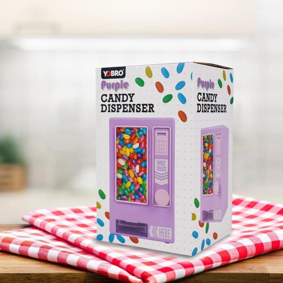 YOBROキャンディディスペンサー、デスクトップ用かわいい自動 YOBROキャンディディスペンサー、デスクトップ用かわいい自動