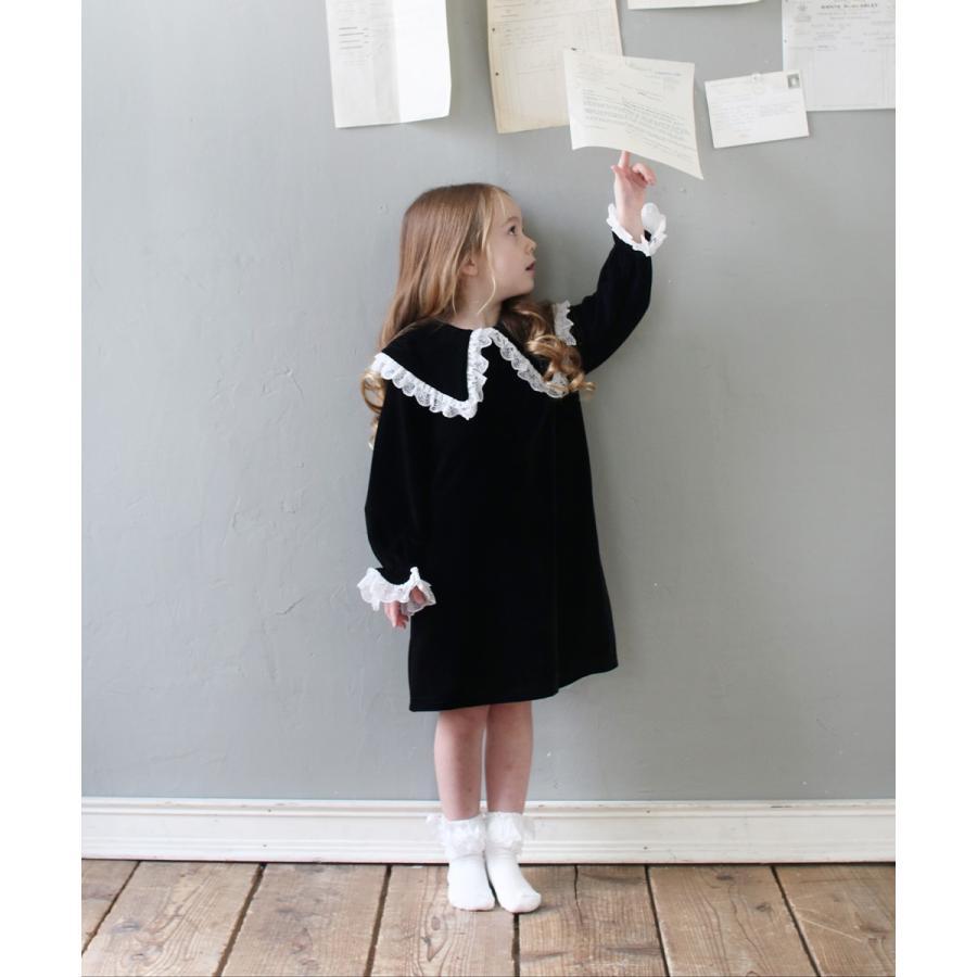 子供服 ワンピース キッズ 女の子 子供 服 長袖ワンピース 長袖 黒 ブラックおしゃれ 可愛い 1702 Rora 通販 Yahoo ショッピング