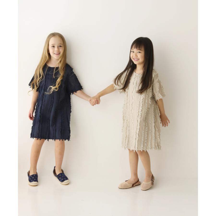 ワンピース 子供服 女の子 半袖 夏 大人っぽい ナチュラル フリンジ おしゃれ 可愛い Rora 通販 Yahoo ショッピング