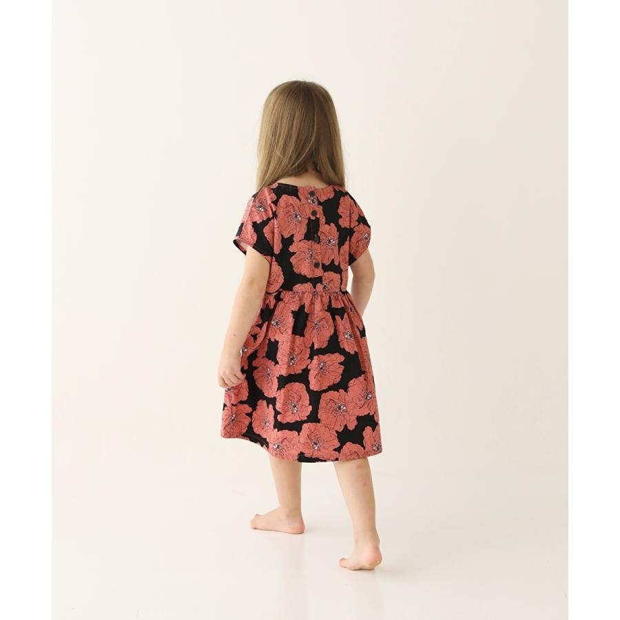 ワンピース ノースリーブ 子供服 女の子 キッズ 花柄 リボン 黒 緑 赤 大人っぽい 可愛い Rora 通販 Yahoo ショッピング