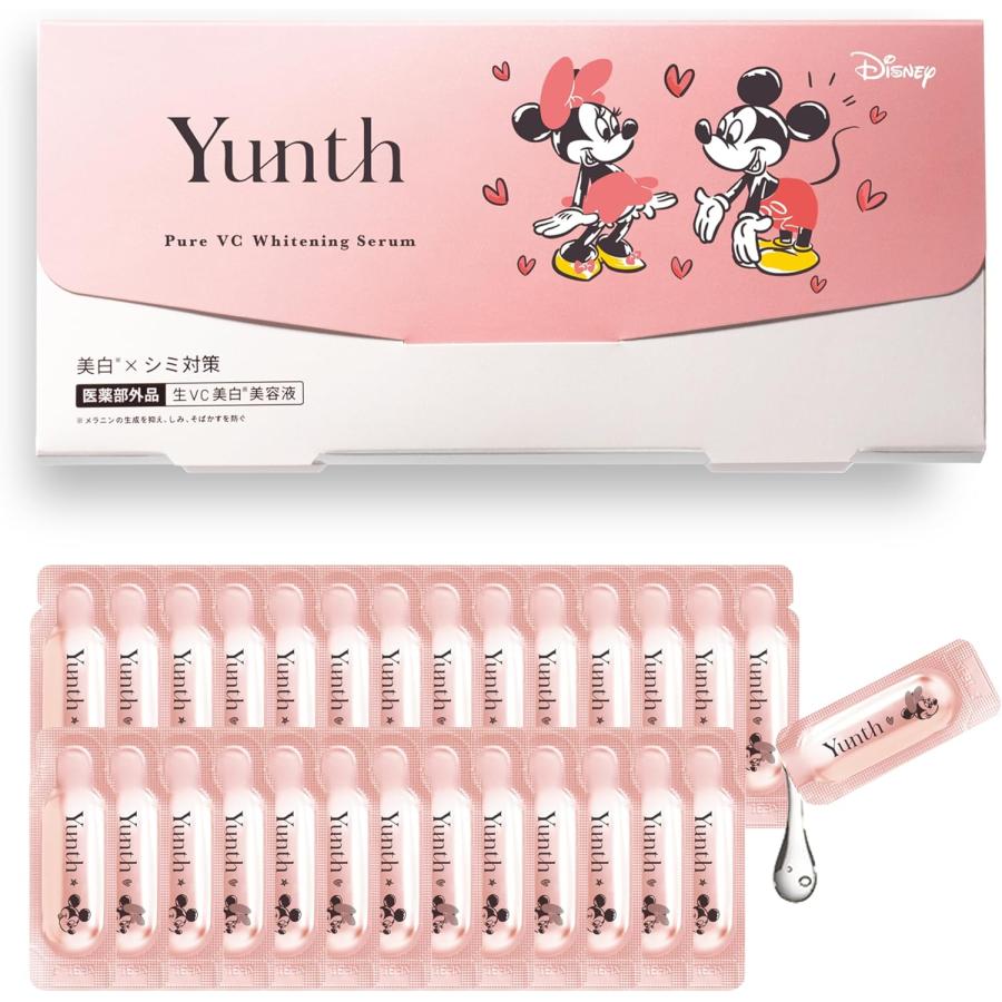 ディズニー ミッキー&ミニー コラボ】Yunth ユンス 美容液 ビタミンC