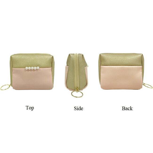 クリアランスセール45 Off ポーチ かわいい 小物入れ レディース 母の日 21 化粧ポーチ パールバーミニスクエアポーチ ピンクトリック Pink Trick Sfp Pink Trick公式オンラインストア 通販 Yahoo ショッピング