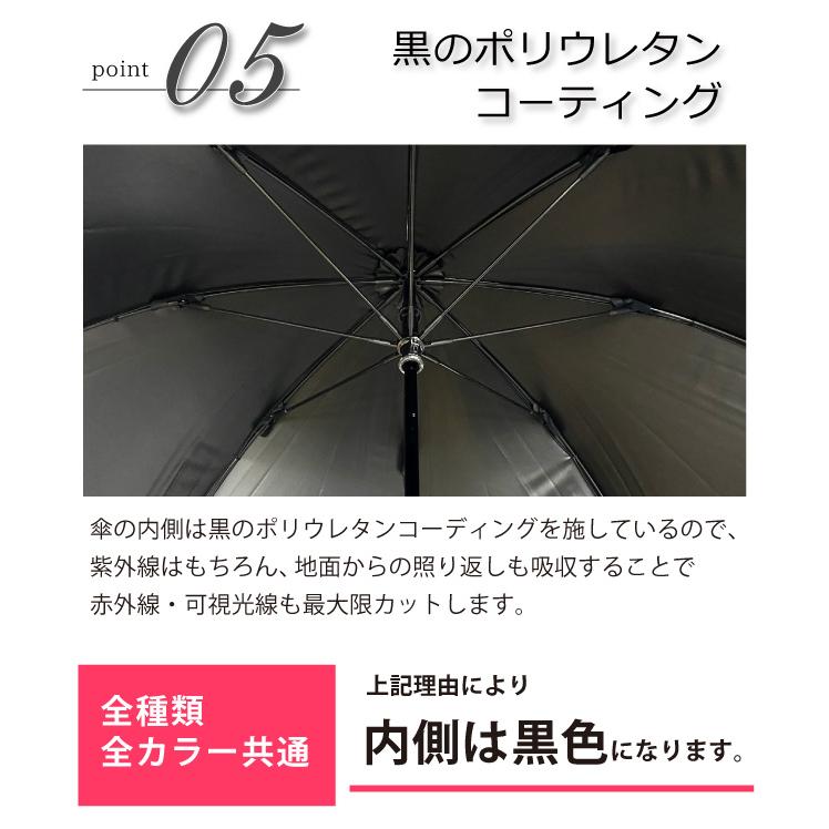 日傘 完全遮光 長傘 晴雨兼用 レディース フリル バンブー 雨傘 uvケア 紫外線対策 深張り 遮光率100% uvカット率99.9% pink trick ピンクトリック｜pinktrick｜28