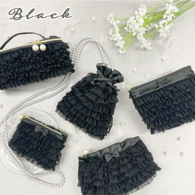 pink trick ピンクトリック フリフリシリーズ シェルポーチ 小物入れ  