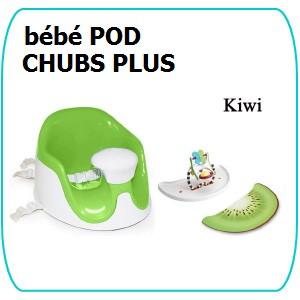 正規品 ローチェア bebe POD CHUBS PLUS キウイ ベベポッド プラス PRINCE LIONHEART ローチェア チェア 椅子 イス プリンスライオンハート 里帰り 帰省 baby｜pinkybabys