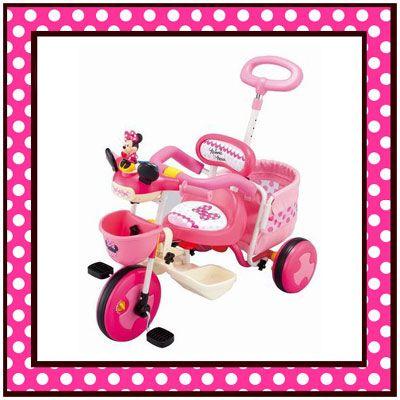 Disney アイデス NEW おしゃべりカーゴトライク 三輪車 ミニー Disney アイデス NEW おしゃべりカーゴトライク 三輪車 ミニー