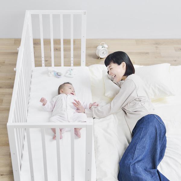 ベビーベッド そいねーる3 添い寝ベッド ベッド コンパクト 赤ちゃん  