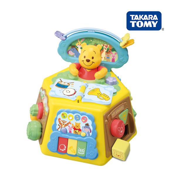 ピンキーベビーズ正規品 知育玩具 1歳 はじめて英語 くまのプーさん 絵本で