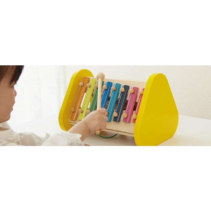 正規品 楽器玩具 森の音楽会 エドインター 木製玩具 木のおもちゃ ギフト 楽器 たいこ シロフォン ドラム たたく 誕生日プレゼント 安全 安心 帰省 kids baby｜pinkybabys｜02