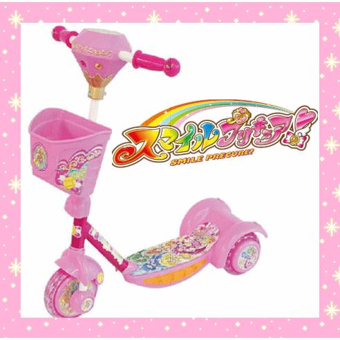 M M New スマイルプリキュア ちゃりんくるスクーター キックボード 女の子 子供 キッズ 3輪 のりもの 乗り物 おもちゃ 乗用 屋外 Baby ピンキーベビーズ 通販 Yahoo ショッピング